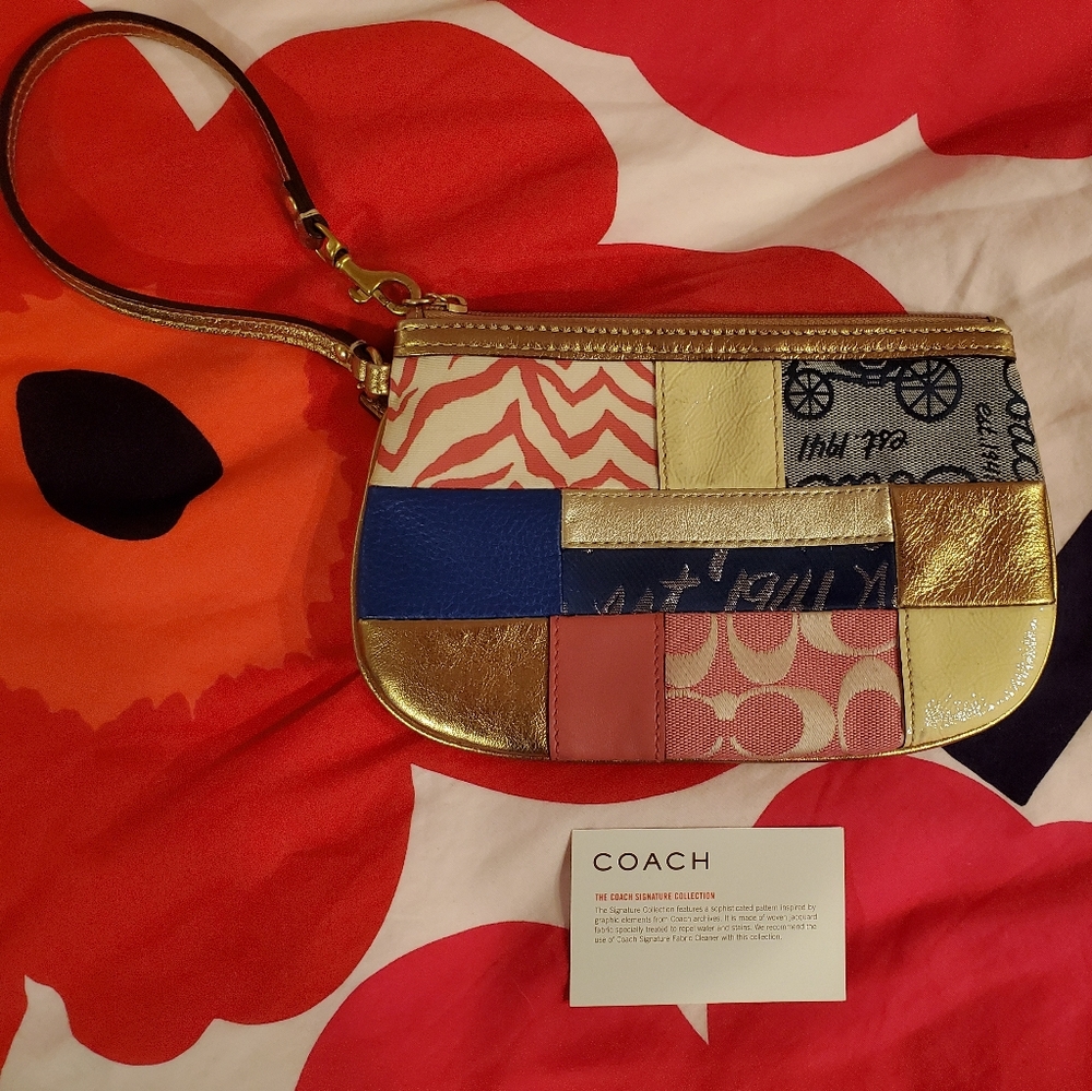 COACH wristlet